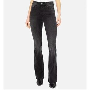 NWT DL1961 Bridget Boot High Rise Instasculpt Soft Black Flare Jeans Size 25